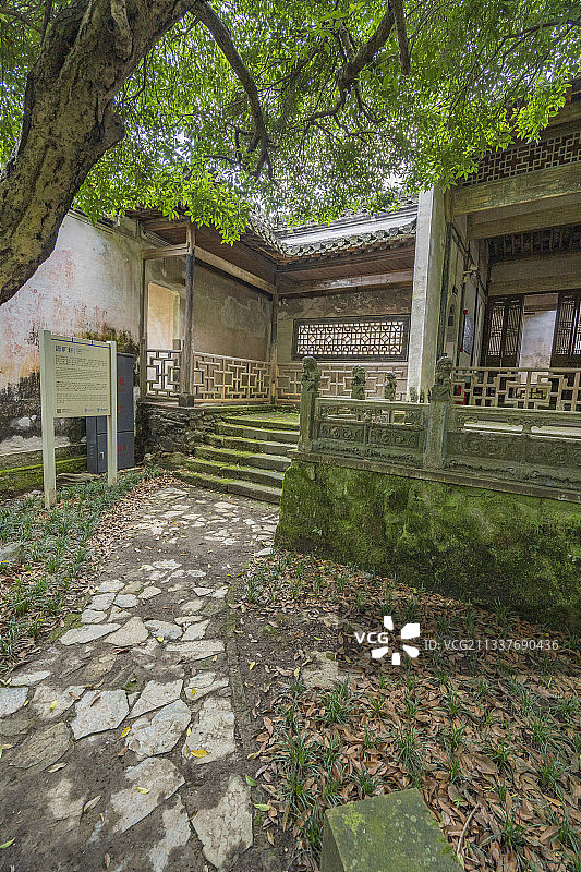 安徽歙县雄村景区拍摄图片素材