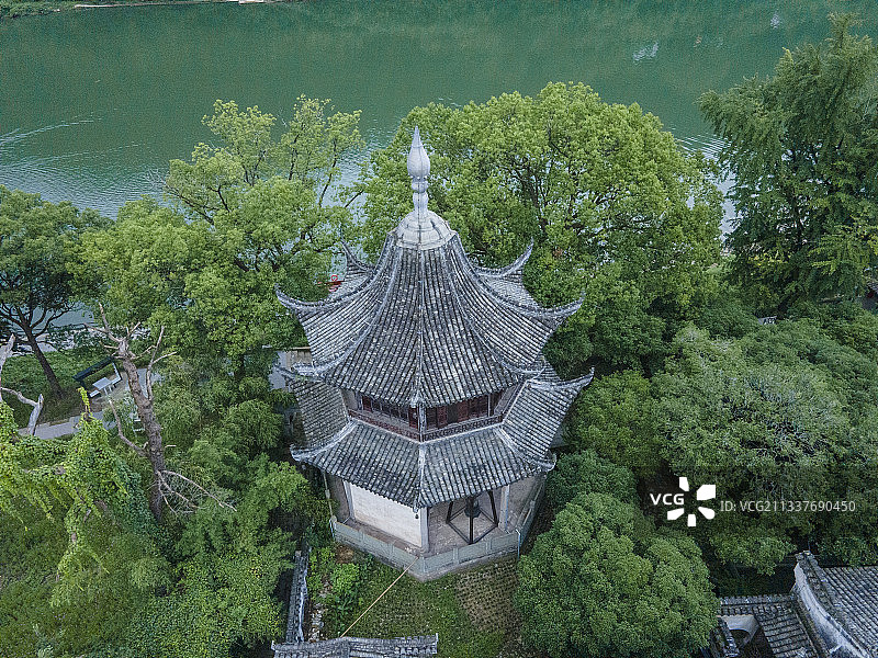 安徽歙县雄村景区拍摄图片素材