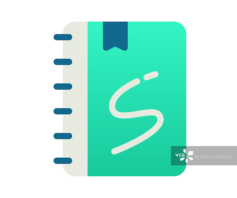 写生簿书签图标图片素材