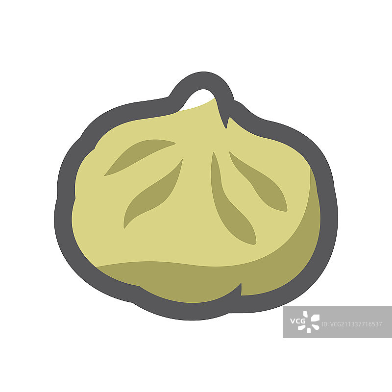 肉馅饺子图片素材