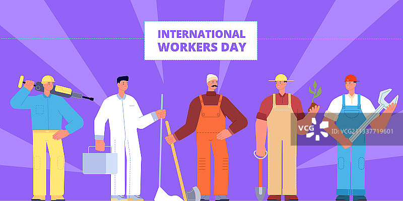 国际劳动节劳动者图片素材