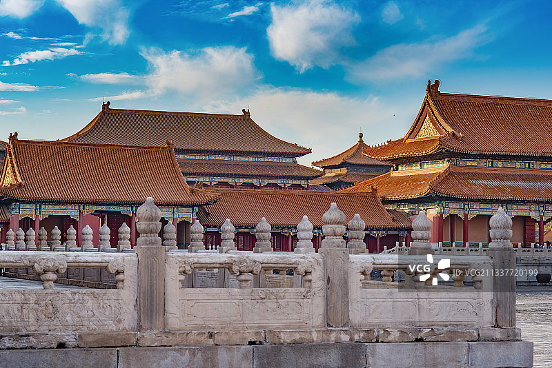 北京故宫太和门昭德门图片素材