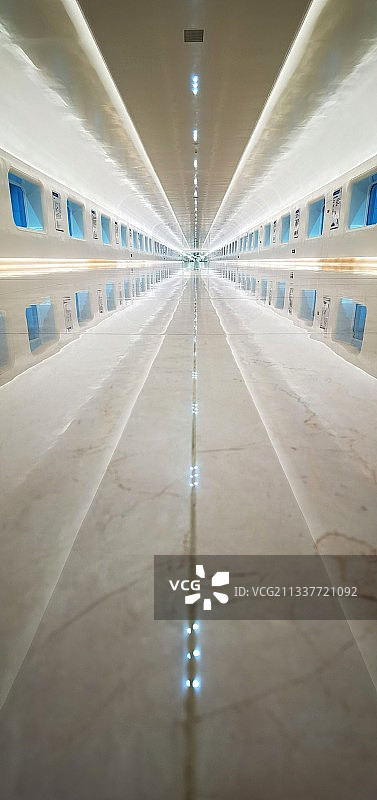 长光卫星生产车间观光廊图片素材