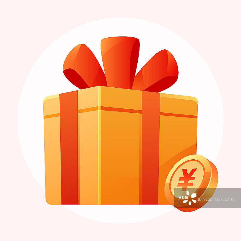 互联网金融理财礼盒金币电商促销抽奖素材图片素材