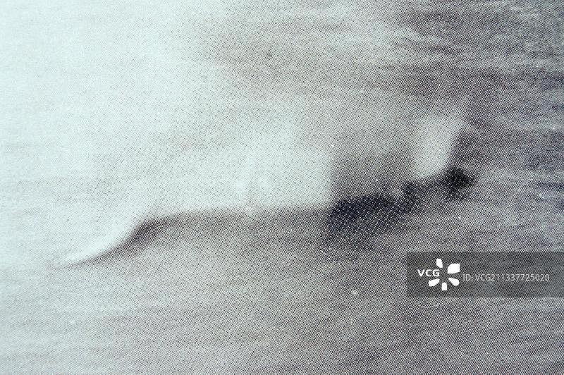 尼斯湖，湖，水怪，怪物，奈西，摄影，黑白照片，历史照片，档案照片，苏格兰高地，大不列颠图片素材