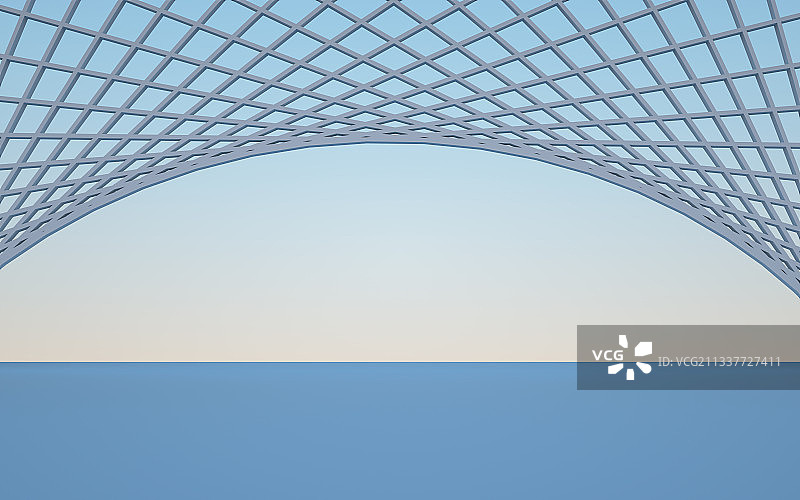 简约白色创意场景图片素材