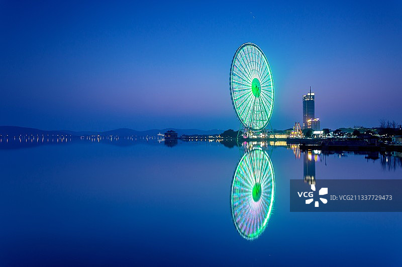 蠡湖摩天轮图片素材
