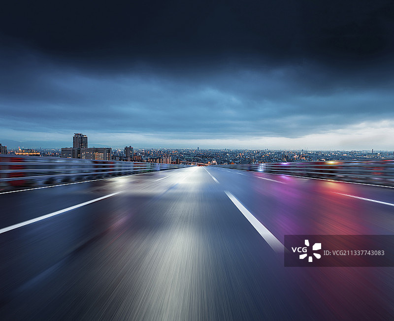 现代建筑道路图片素材