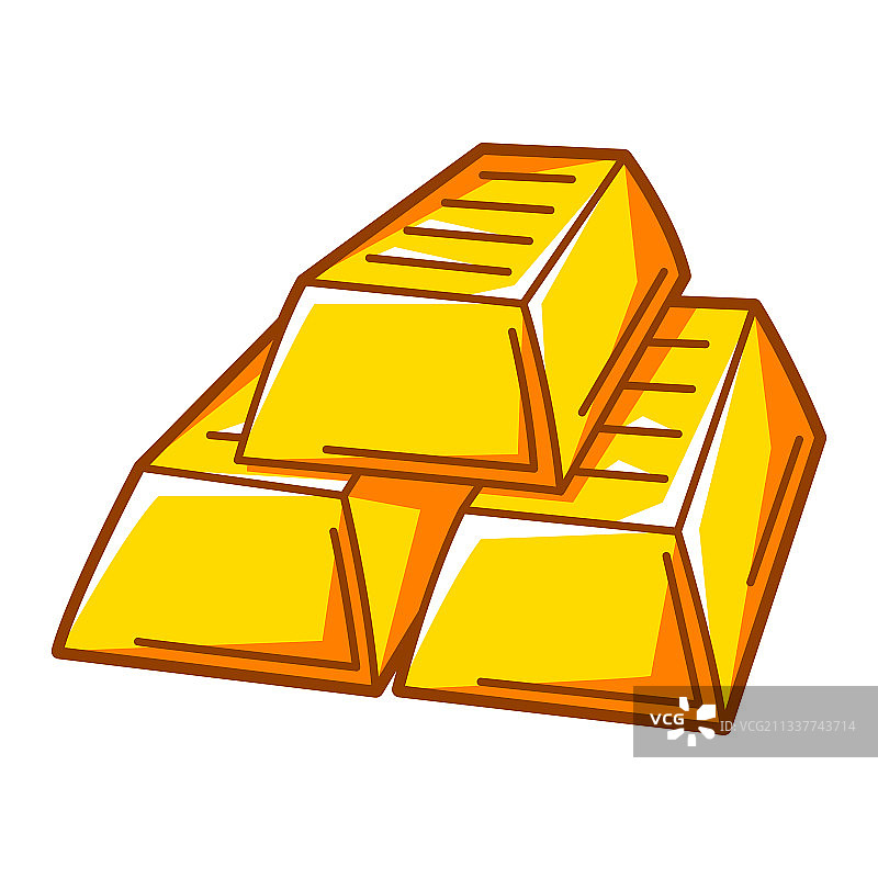 堆叠的金条银行储蓄图片素材