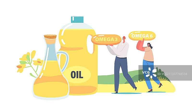 微型人物携带含有Omega的大胶囊图片素材