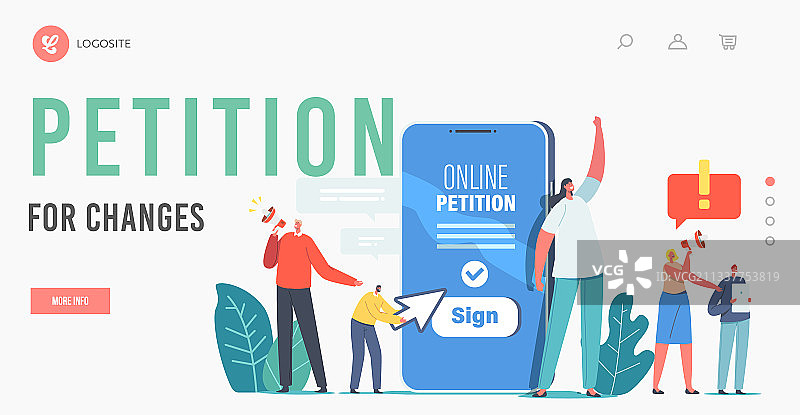 公共公益服务着陆页素材合集图片素材