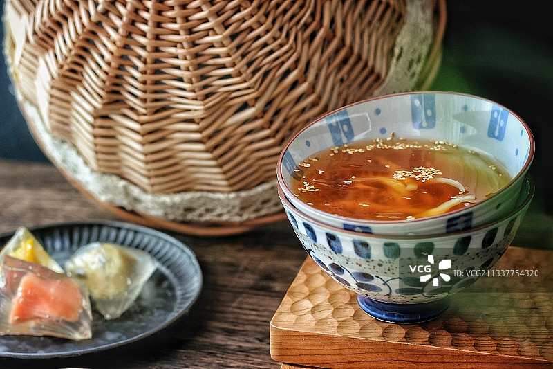 水晶粽&凉虾图片素材