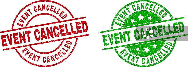 活动取消圆形水印（未清洁）图片素材