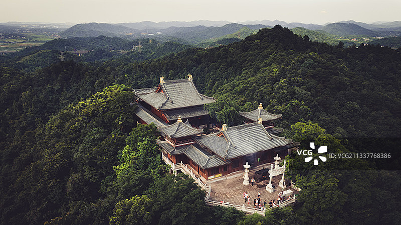 昭山古寺图片素材