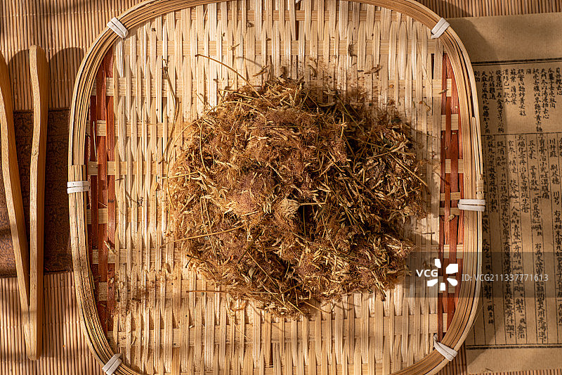 中草药合欢花图片素材