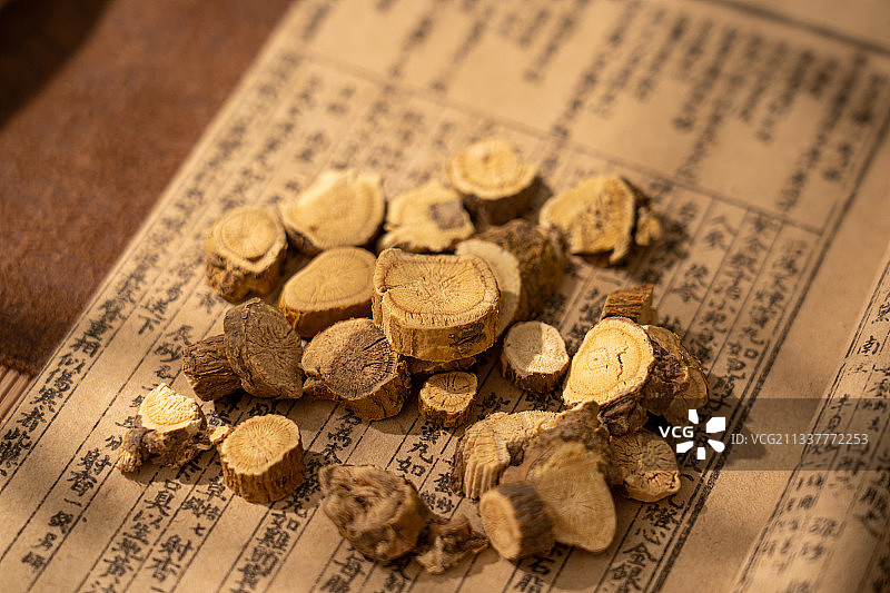 中草药苦参图片素材