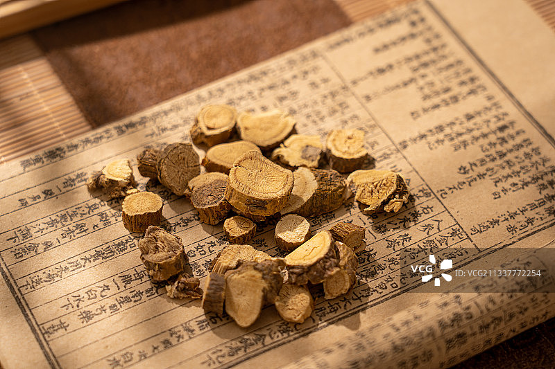 中草药苦参图片素材