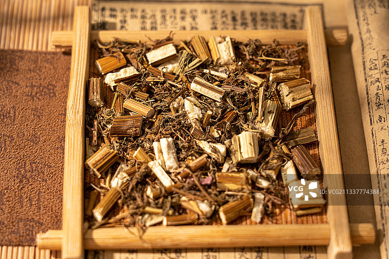 中草药青蒿图片素材