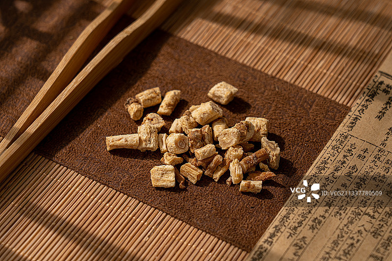 中草药北沙参图片素材