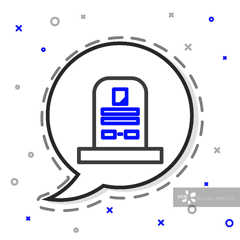 写有RIP的墓碑图标图片素材