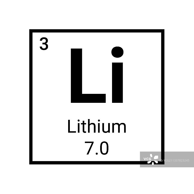 锂元素图标图片素材