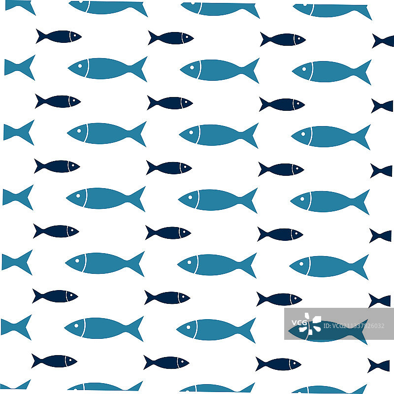 鱼图标设计模板图片素材