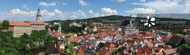 捷克科罗姆小镇图片素材