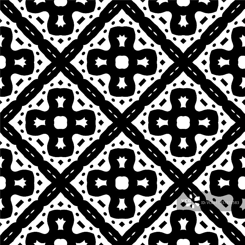 带有三角形元素的几何图案图片素材