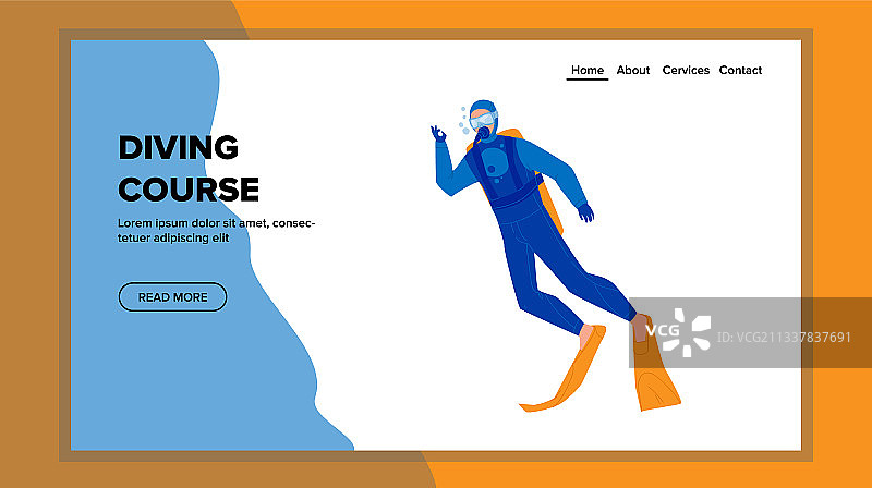 潜水课程学校教育年轻潜水员图片素材