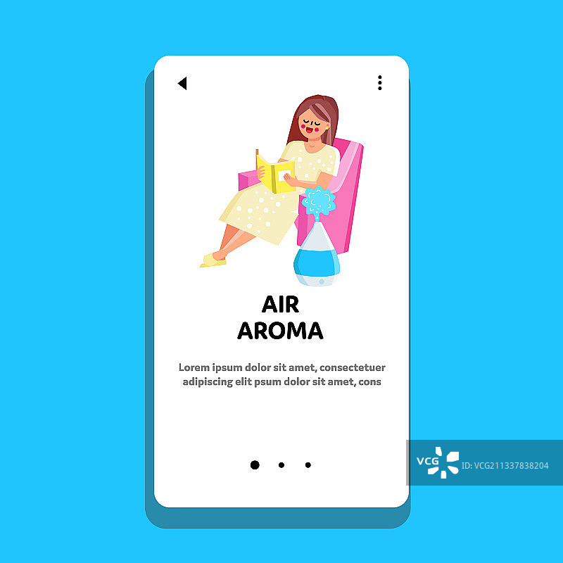 房间内的空气净化器图片素材