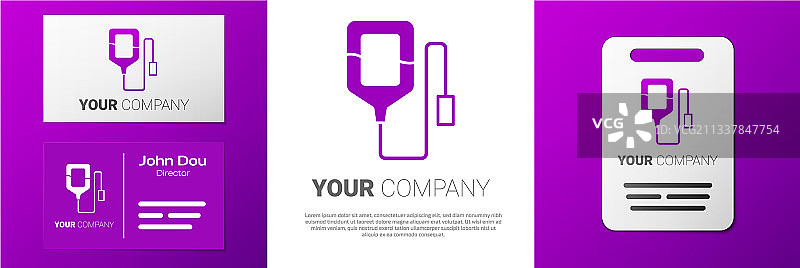 输液袋标志图标，白色背景图片素材