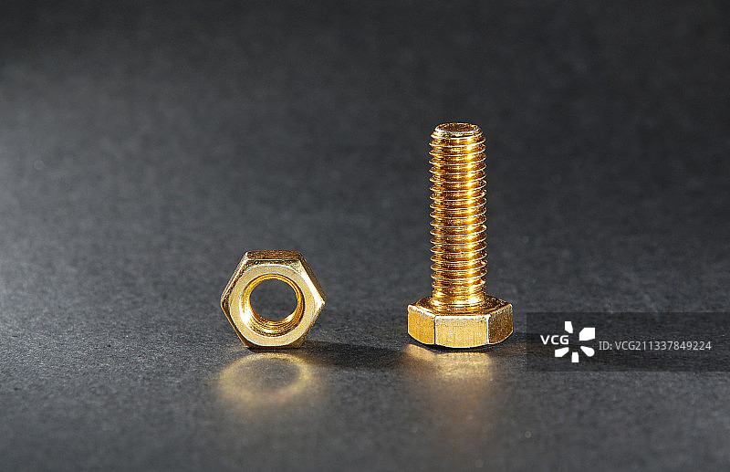 螺丝和螺母图片素材