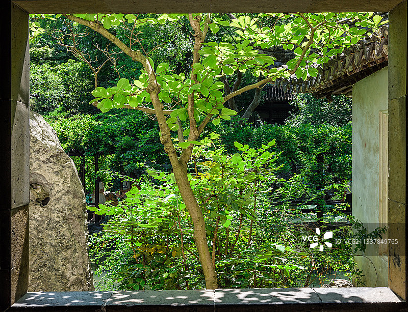 《中国四大名园之一——留园》图片素材