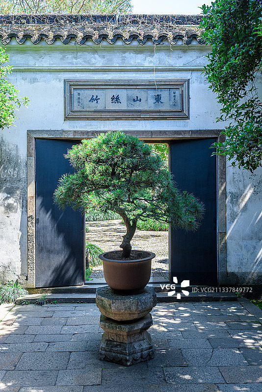 《中国四大名园之一——留园》图片素材