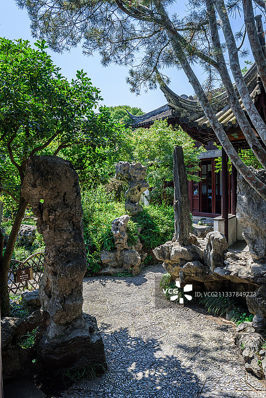 《中国四大名园之一——留园》图片素材