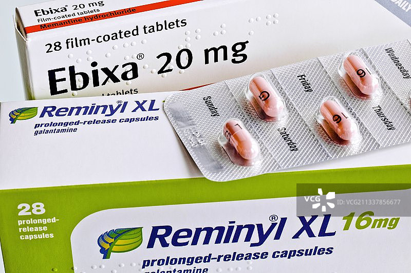 阿尔茨海默病药物图片素材