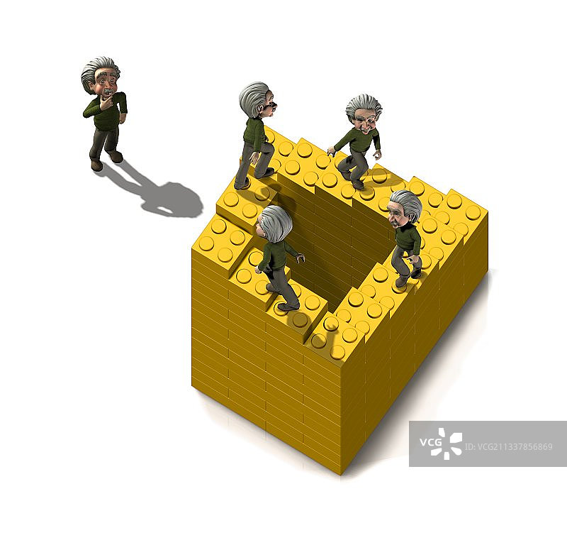 彭罗斯阶梯艺术作品图片素材