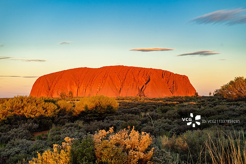 艾尔斯岩风光图片素材