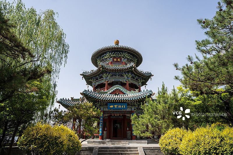 太原迎泽公园图片素材