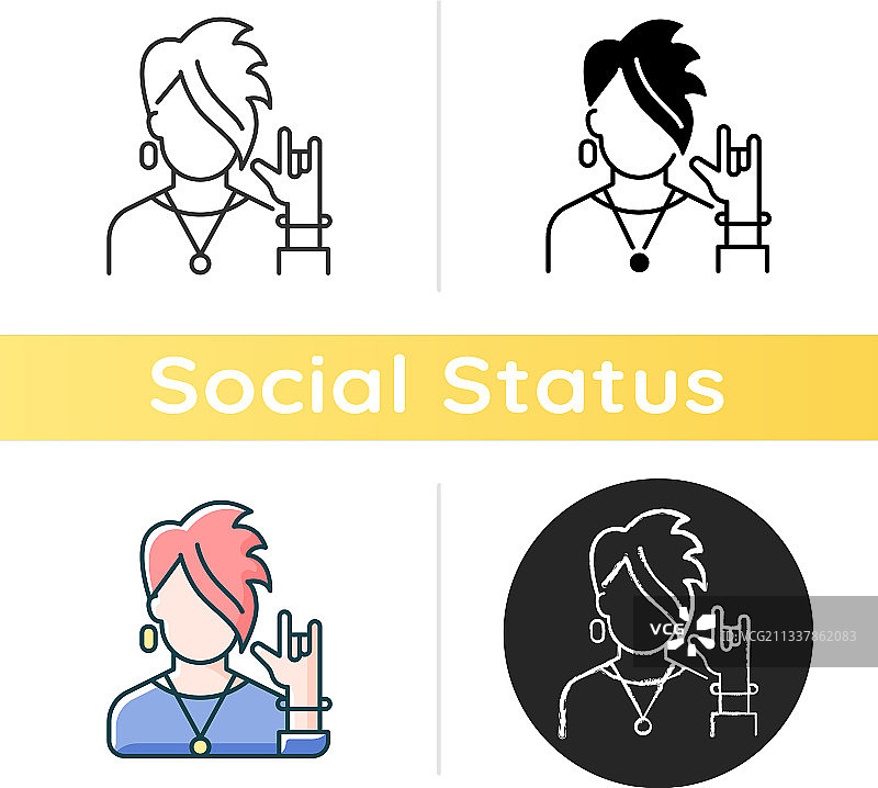 亚文化图标图片素材