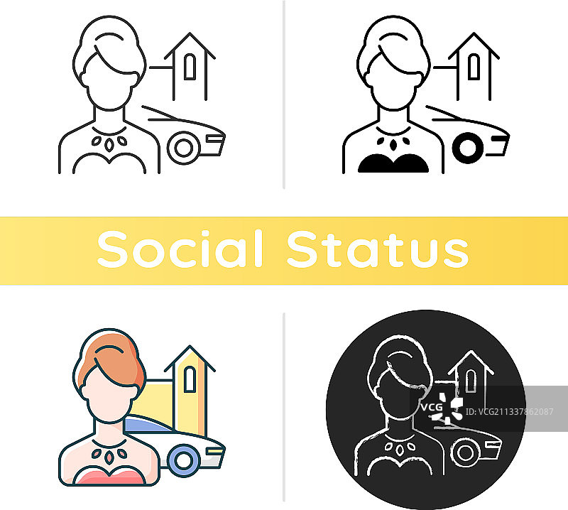 上层阶级图标图片素材