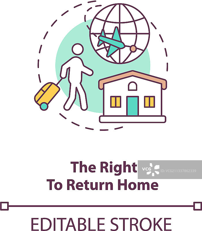 返回家园概念图标图片素材