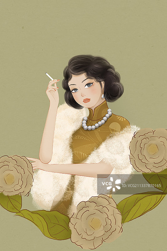 民国风图片素材