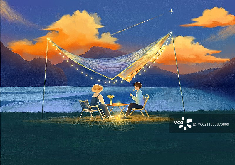 夜色图片素材