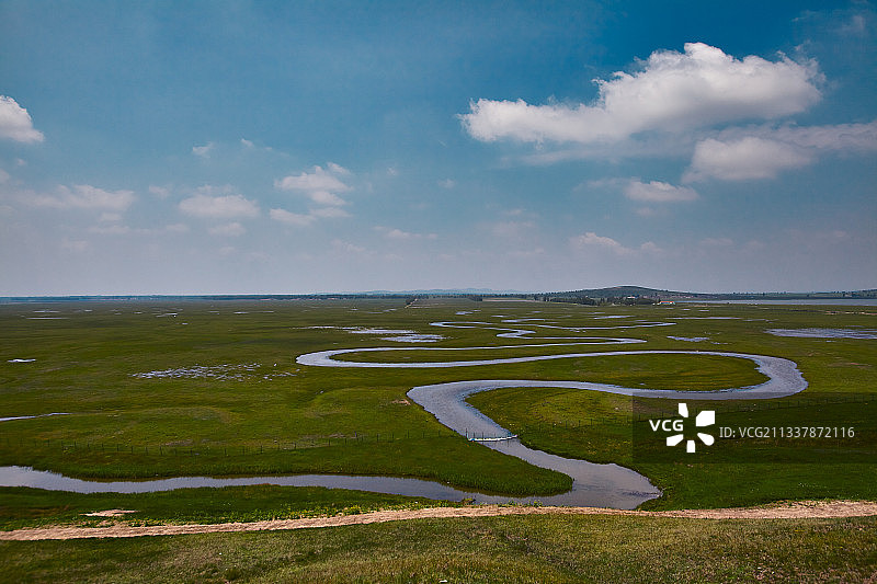 中国河北张家口地区沽源县滦河神韵风景区图片素材