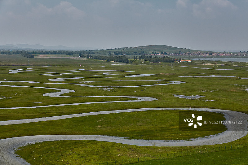 中国河北张家口地区沽源县滦河神韵风景区图片素材