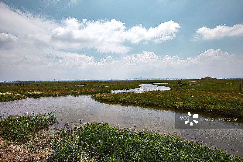 中国河北张家口地区沽源县滦河神韵风景区图片素材