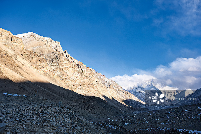 珠穆朗玛峰图片素材