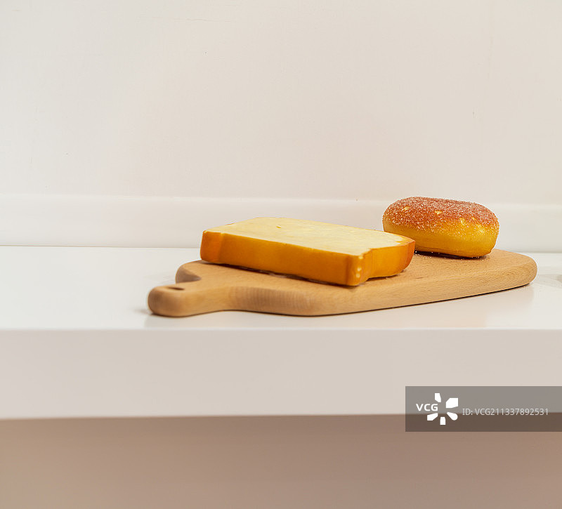 厨房里的面包图片素材