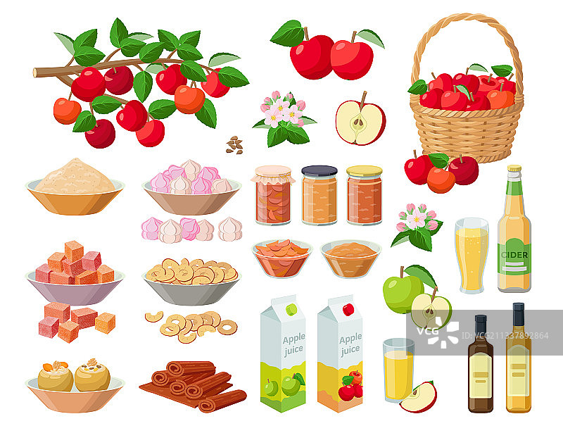 苹果丰收大合集图片素材